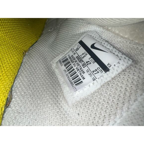 Nike Air Force White and Saturn - size 10 - Picture 10 of 10